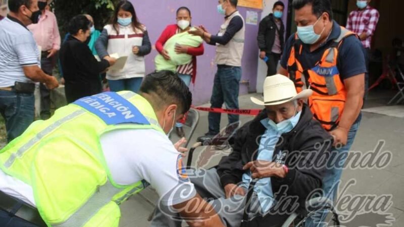 NO SE CUMPLE META DE VACUNACIÓN EN COSCOMATEPEC