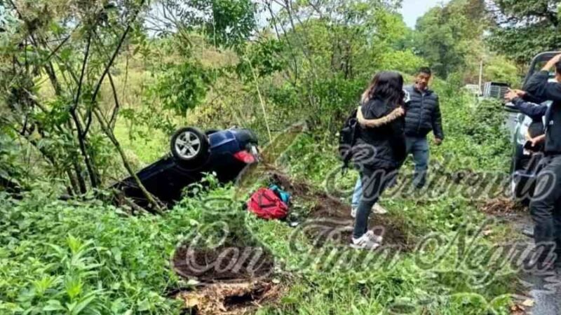 VUELCA HONDA EN LA RAYA