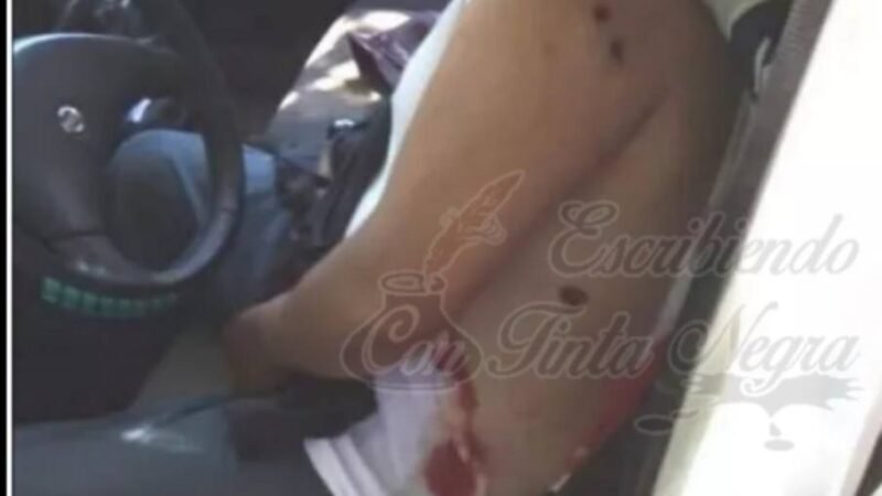 BALEAN A TAXISTA; MURIÓ EN EL HOSPITAL