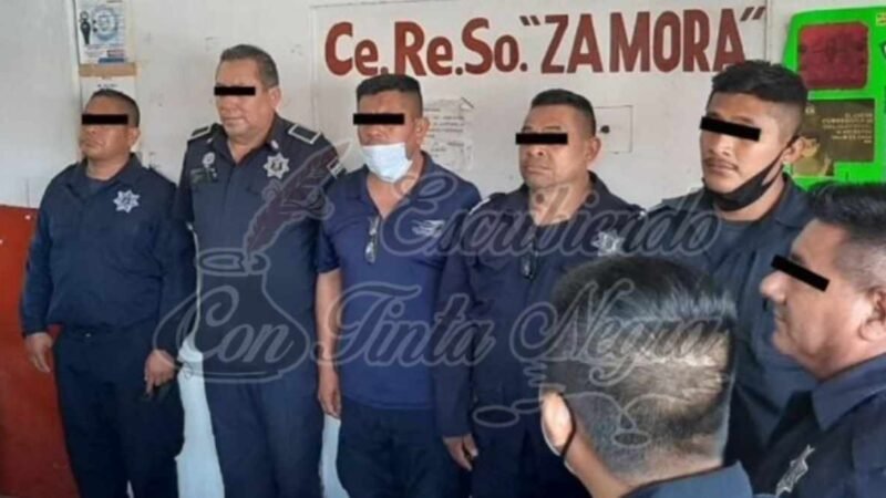 DETIENEN A 5 POLICÍAS DE LERDO DE TEJADA