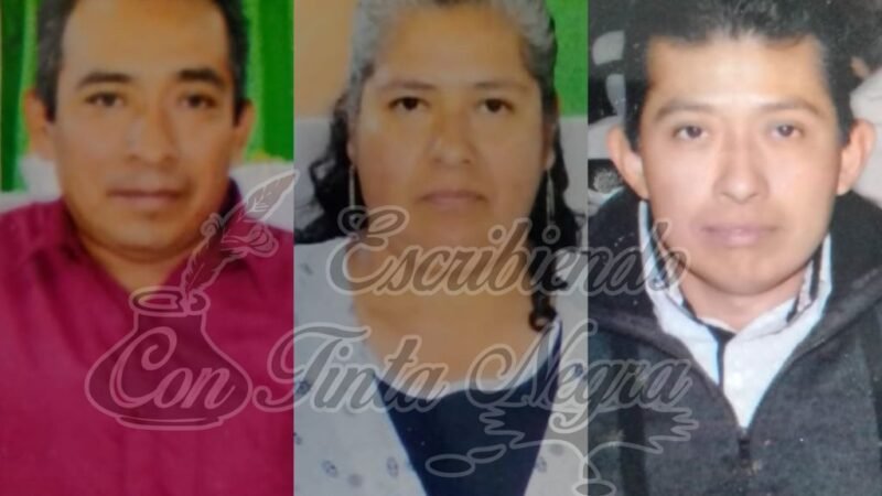 CUMPLEN UN MES DESAPARECIDOS
