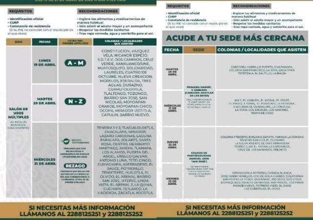 ANUNCIAN VACUNACIÓN CONTRA COVID EN AMATLÁN Y COSCOMATEPEC