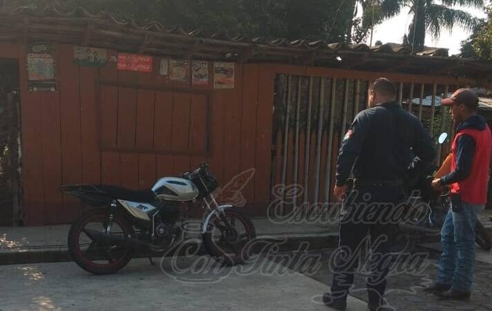 ASEGURAN MOTOCICLETA