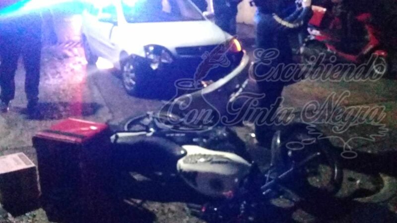 CORSA IMPACTA A MOTO