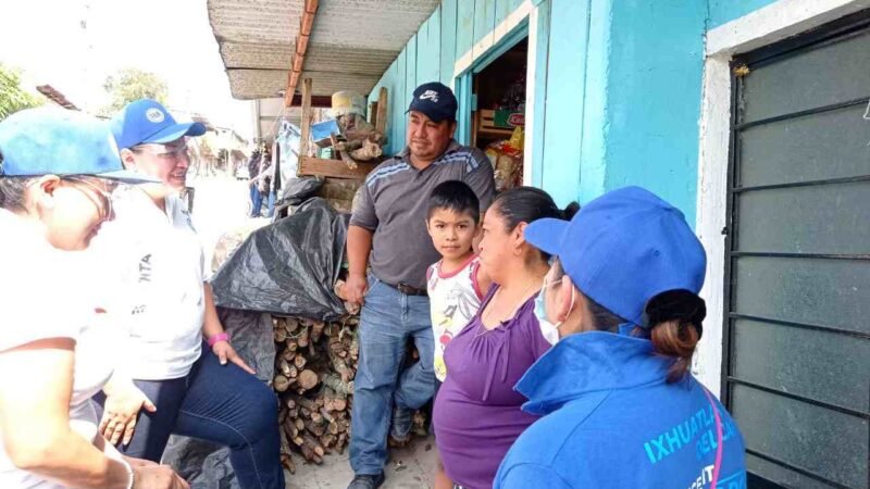 REFRENDAN EN BARRIO BAJO APOYO A ANABEL DOMINGUEZ