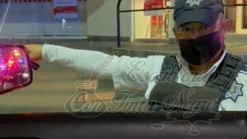POLICÍA DE ORIZABA ACOSA A CANDIDATO DEL MORENA