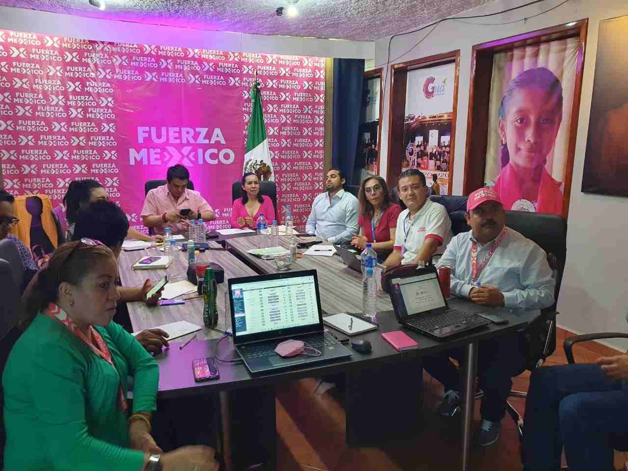 FUERZA POR MÉXICO PROTESTA POR CANCELACIÓN DE CANDIDATURAS
