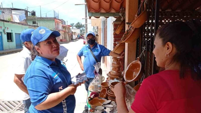 ANABEL DOMÍNGUEZ VISTE A IXHUATLÁN DE AZUL