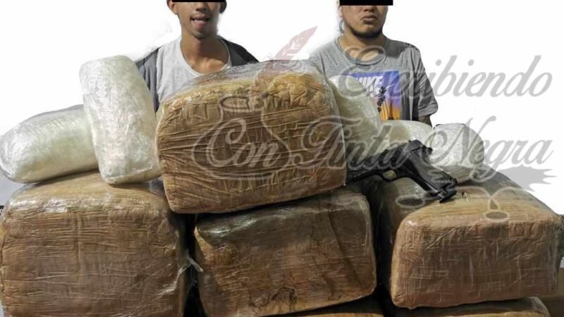 LOS DETIENEN CON DROGA