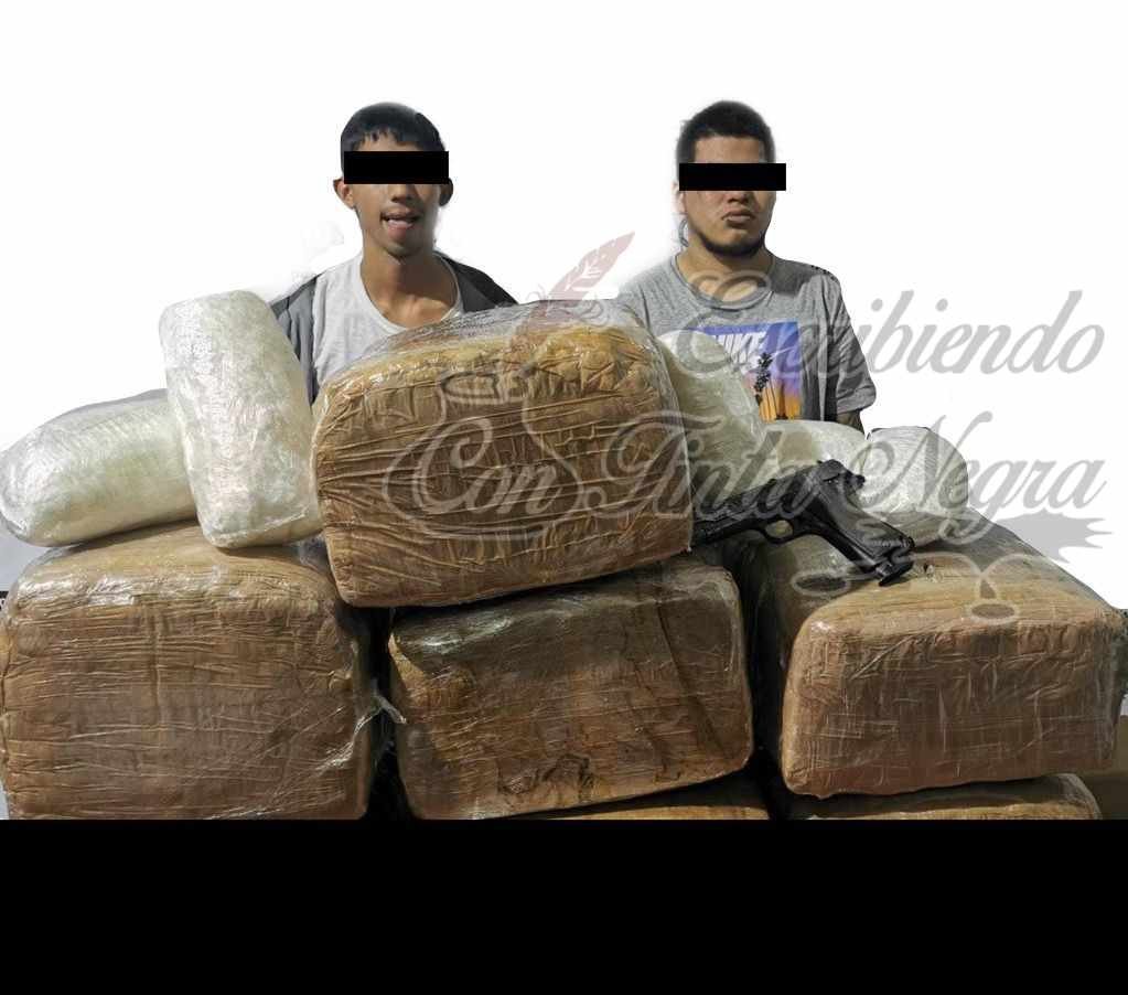 LOS DETIENEN CON DROGA