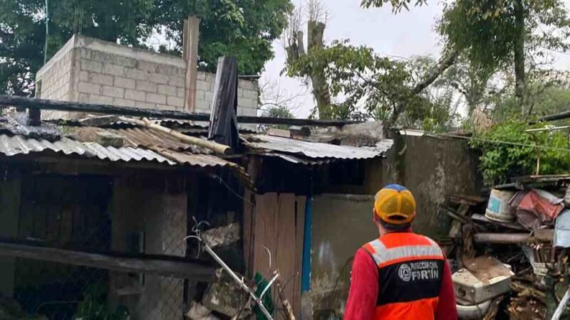 TROMBA CAUSA DESTROZOS EN FORTÍN