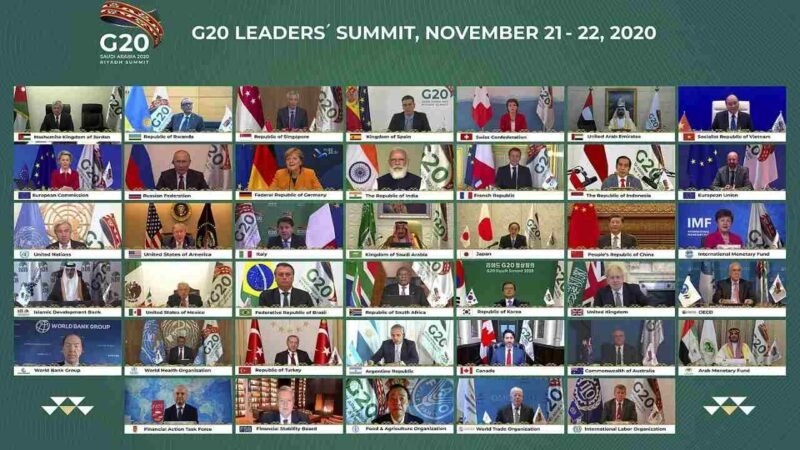 CUMBRE DE SALUD DEL G20 BUSCA IMPULSAR ACCESO GLOBAL DE VACUNAS COVID-19