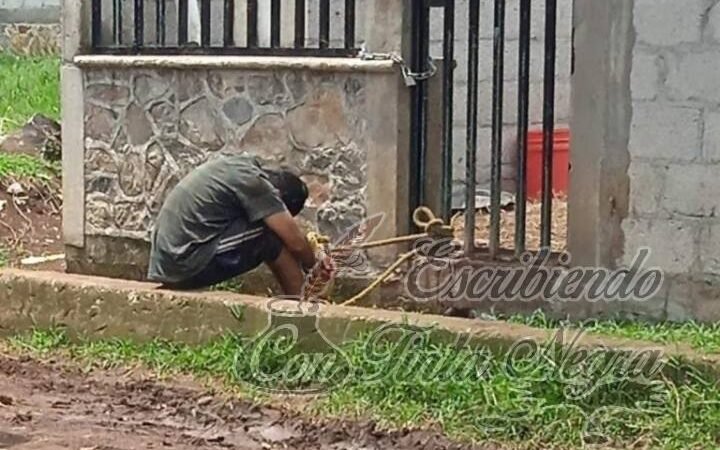 POBLADORES, A PUNTO DE LINCHAR A LADRÓN