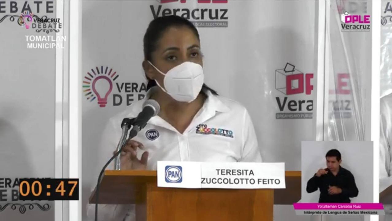 DESTACA PARTICIPACIÓN DE TERE ZUCCOLOTTO EN DEBATE ORGANIZADO POR OPLE