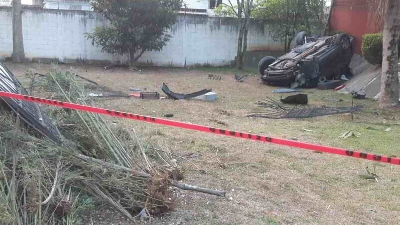 SE MATA EN VOLCADURA