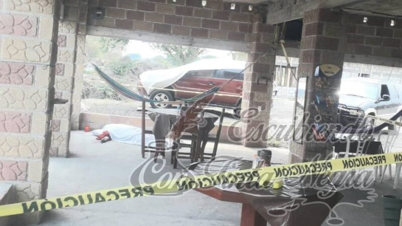 EJECUTAN A COMERCIANTE EN CARRILLO PUERTO