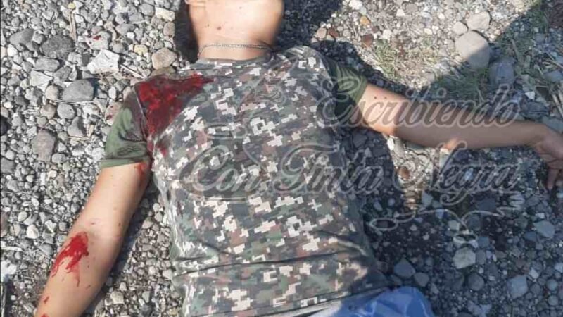 LO ASESINAN A BALAZOS EN CUITLÁHUAC