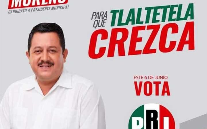 TRIBUNAL ELECTORAL “TIRA” A CANDIDATO DEL PRI EN TLALTETELA
