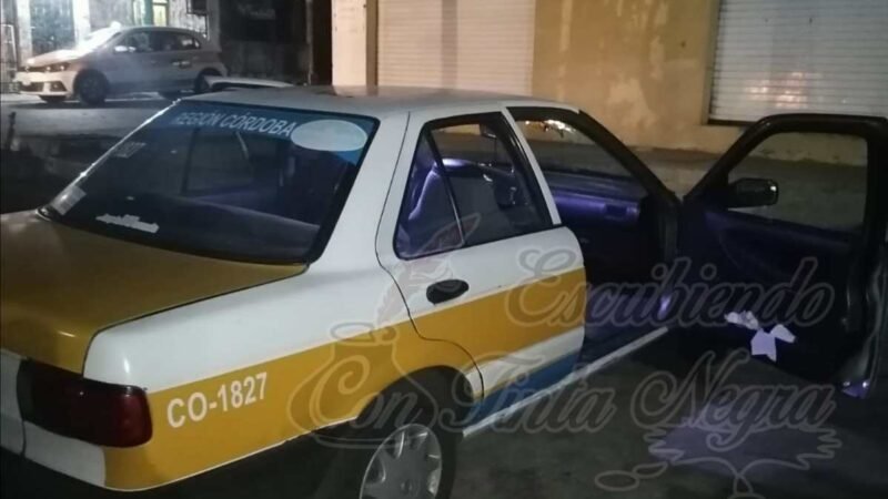 ASALTAN A TAXISTA EN FORTÍN