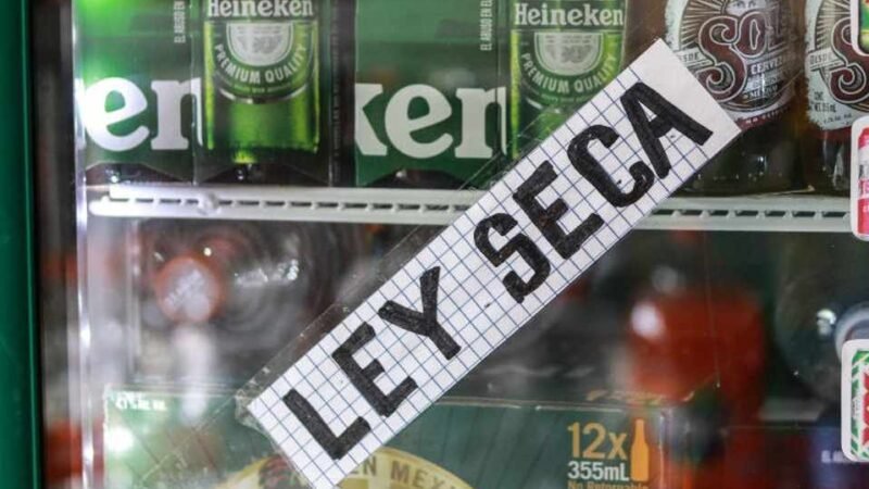 HABRÁ LEY SECA POR ELECCIONES