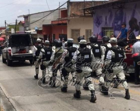 VIOLENTO DESALOJO EN HUATUSCO