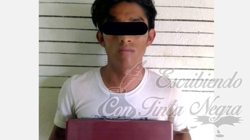 CAPTURAN A LADRÓN EN IXHUATLÁN