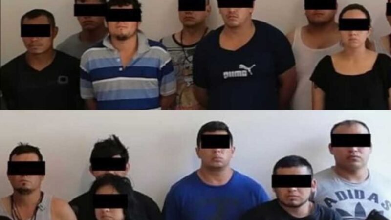 CAEN 13 SICARIOS DEL CJNG