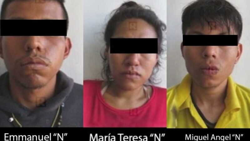 CAPTURAN A TRES NARCO MENUDISTAS
