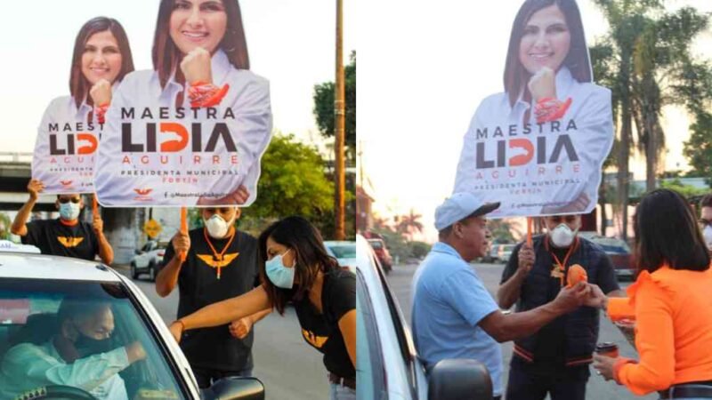 INICIA LIDIA AGUIRRE CAMPAÑA EN FORTÍN