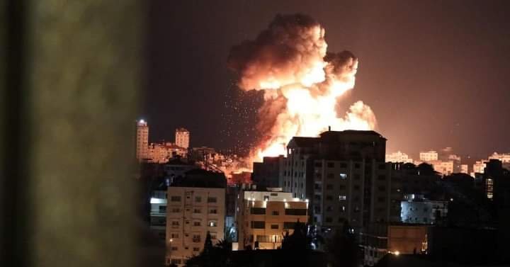 INICIA ISRAEL ATAQUES AÉREOS CONTRA LA FRANJA DE GAZA