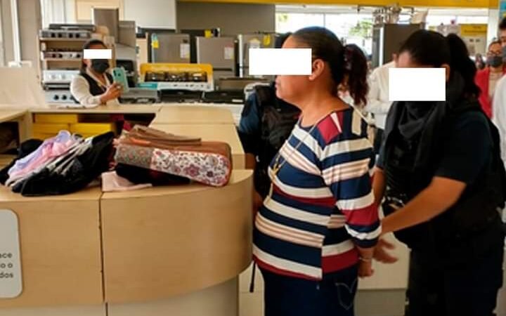 DETIENEN A LADRONA EN TIENDA DEPARTAMENTAL