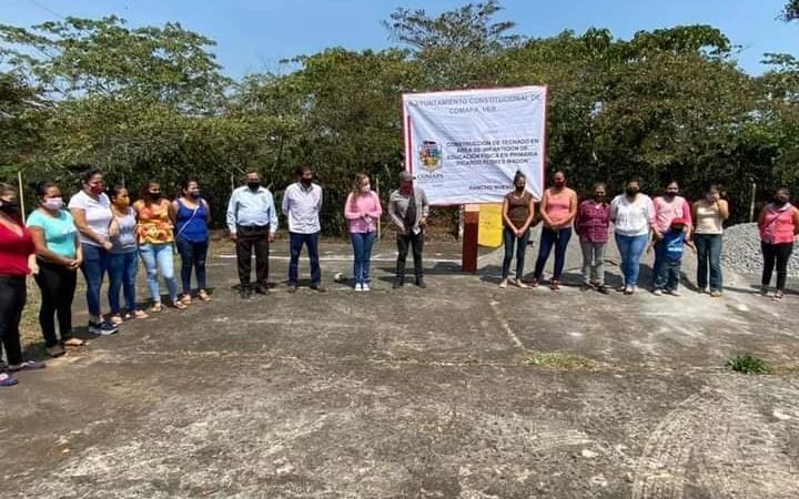 INICIA CONSTRUCCIÓN DE DOMO EN RANCHO NUEVO