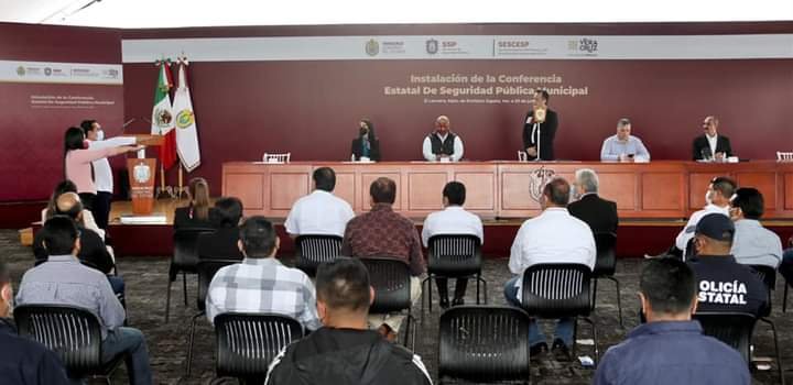 INSTALAN CONFERENCIA DE SEGURIDAD PÚBLICA
