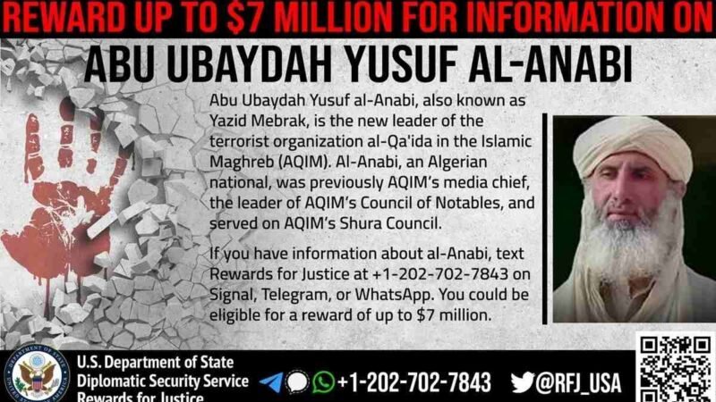 OFRECEN 7 MILLONES DE DÓLARES POR LIDER DE AL QAEDA