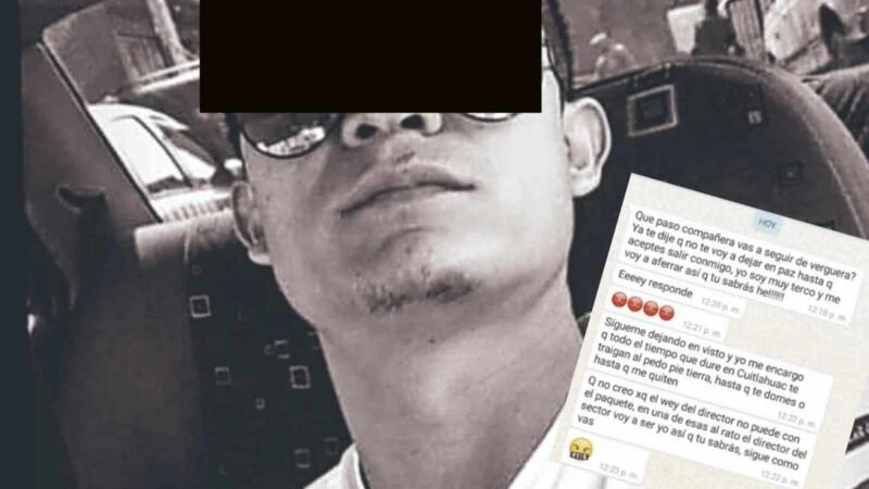 DENUNCIAN A MANDO POLICÍACO POR ACOSO A MUJER POLICÍA