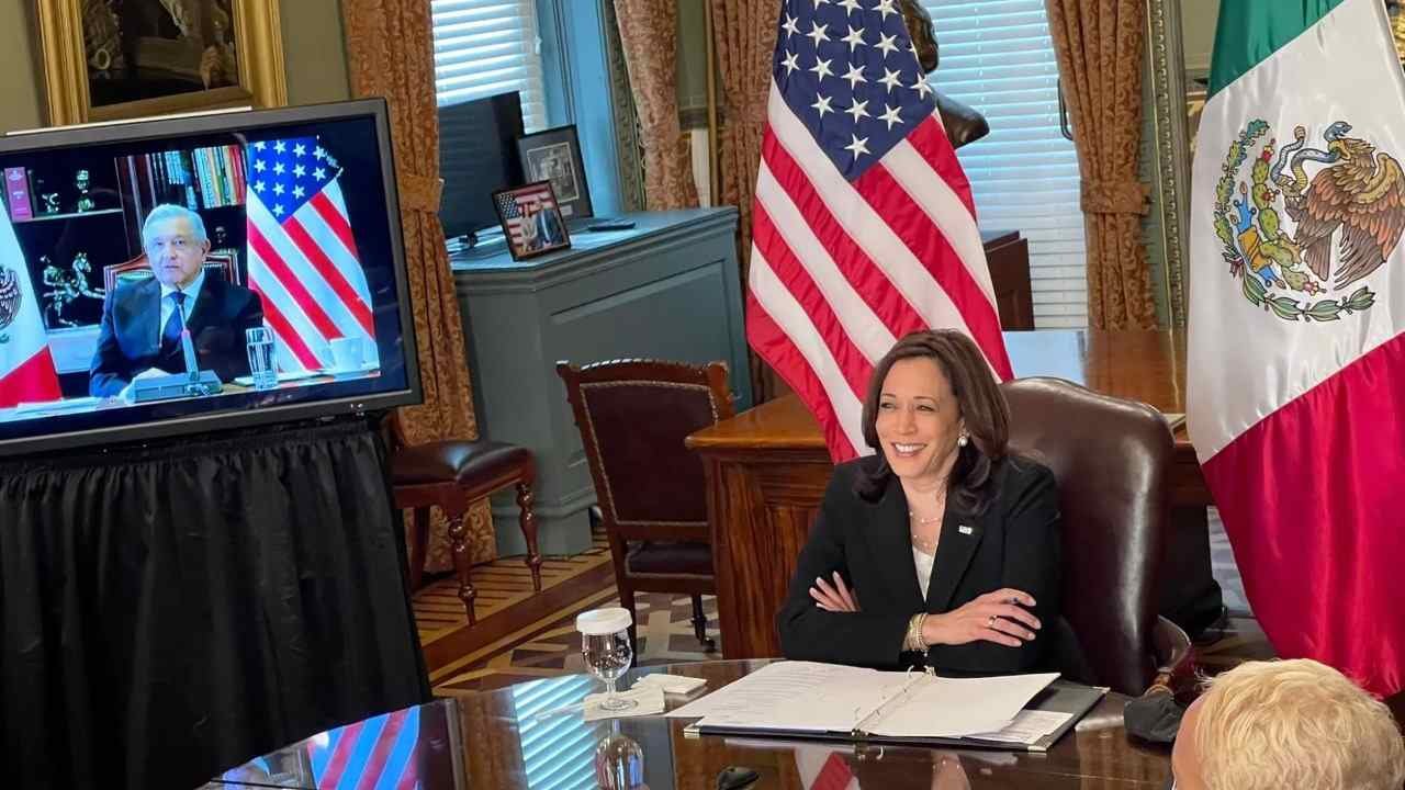 CONFIRMAN LLEGADA DE KAMALA HARRIS A MÉXICO EL LUNES 7 DE JUNIO