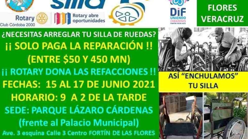 PONEN EN MARCHA PROGRAMA “ENCHULAME LA SILLA”