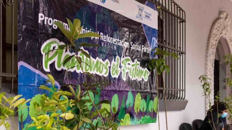 PONEN EN MARCHA CAMPAÑA “PLANTEMOS EL FUTURO”