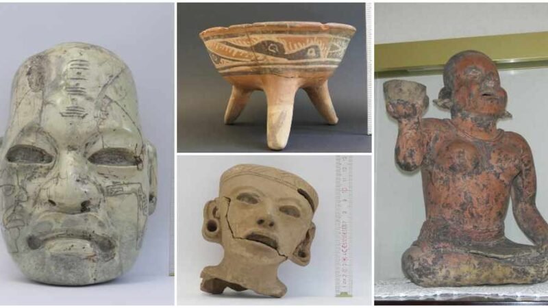 MÉXICO RECUPERA 34 PIEZAS ARQUEOLÓGICAS QUE SE ENCONTRABAN EN ALEMANIA