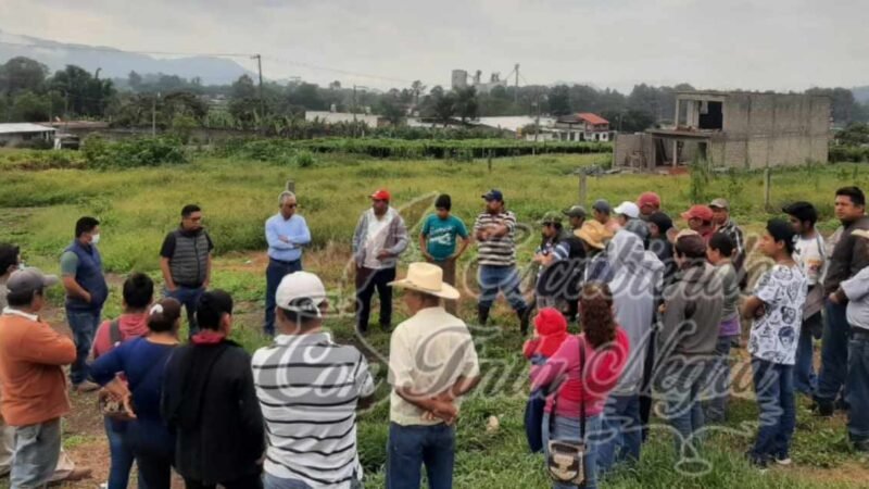 ALCALDE ELECTO DE CHOCAMÁN BUSCA APOYOS PARA RECUPERAR CULTIVOS