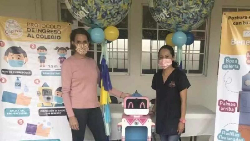 ESCUELAS PRIVADAS DE OAXACA CONTRATAN ROBOT QUE DETECTA COVID