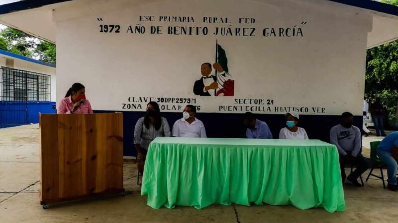 INAUGURAN TECHADO EN PUENTECILLA