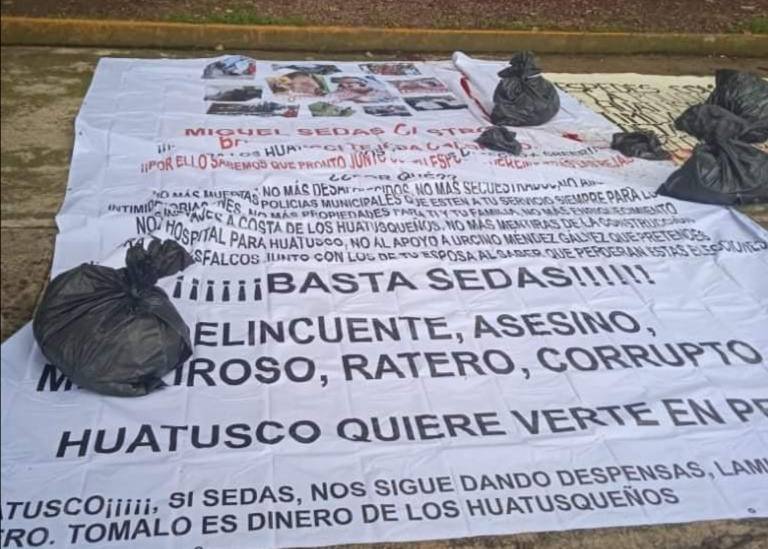 DEJAN RESTOS DE ANIMALES Y MANTAS EN LA ALAMEDA