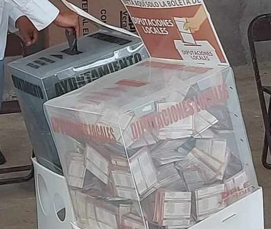 VOTACIÓN EN VERACRUZ REGISTRÓ 60 POR CIENTO DE PARTICIPACIÓN