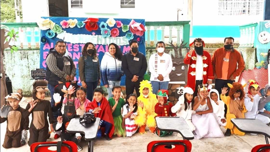 CELEBRAN FESTIVAL DE CUENTA CUENTOS EN ALPATLÁHUAC