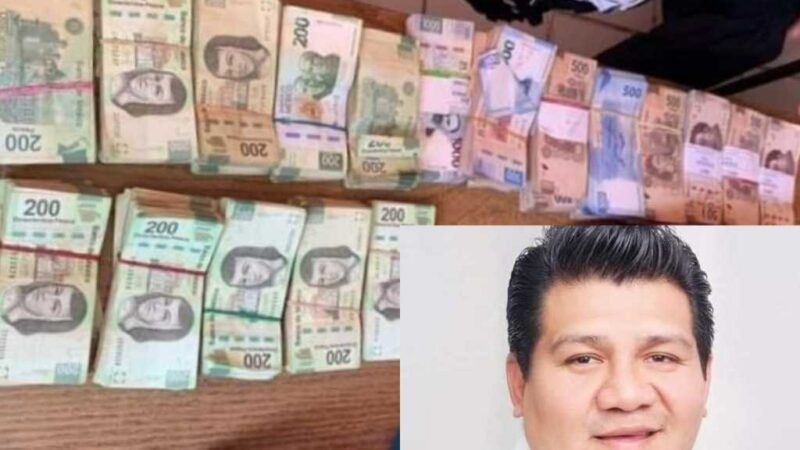 DETIENEN A CANDIDATO CON UN MILLÓN DE PESOS