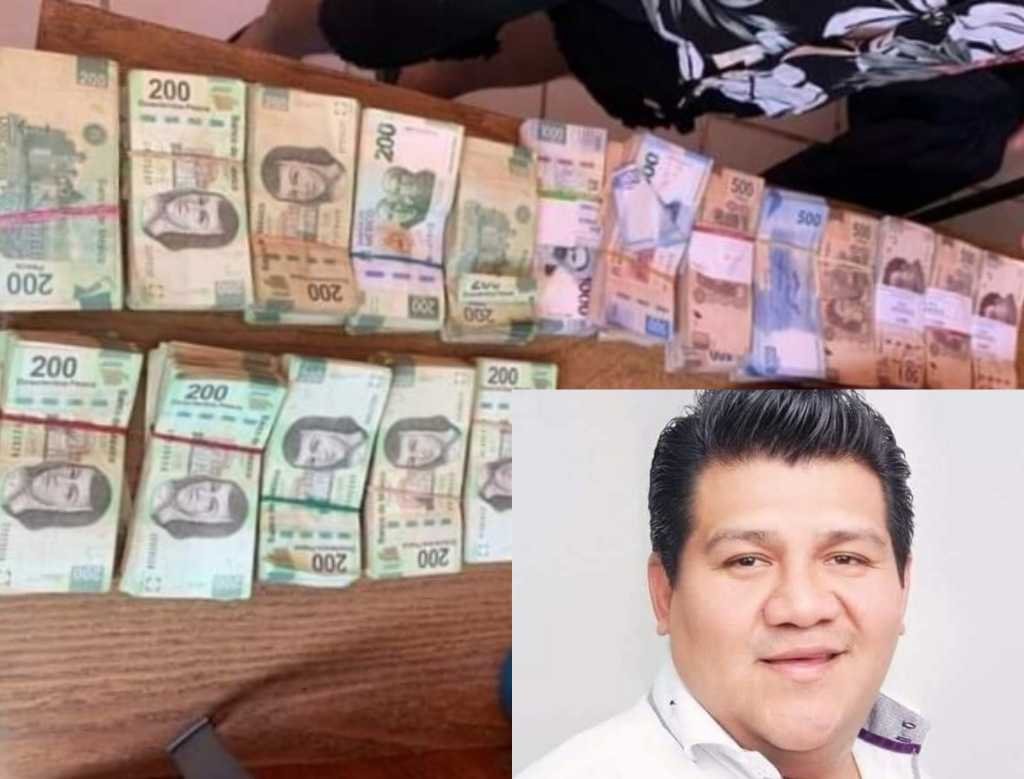 DETIENEN A CANDIDATO CON UN MILLÓN DE PESOS