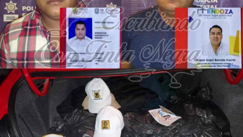 DETIENEN A CANDIDATO SUPLENTE A DIPUTACIÓN LOCAL DE “VA POR VERACRUZ”