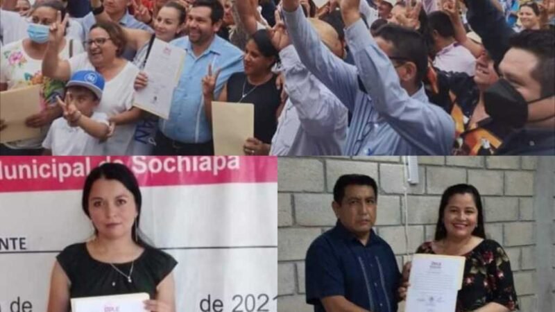 ENTREGAN CONSTANCIAS A ALCALDES ELECTOS