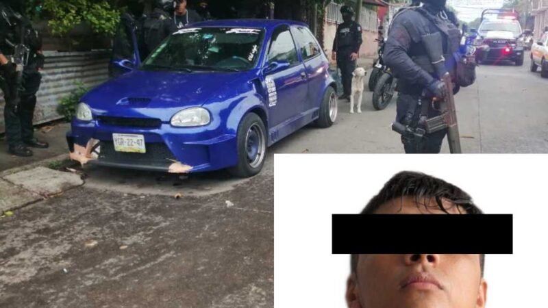 DETIENEN A VENDEDOR DE DROGA